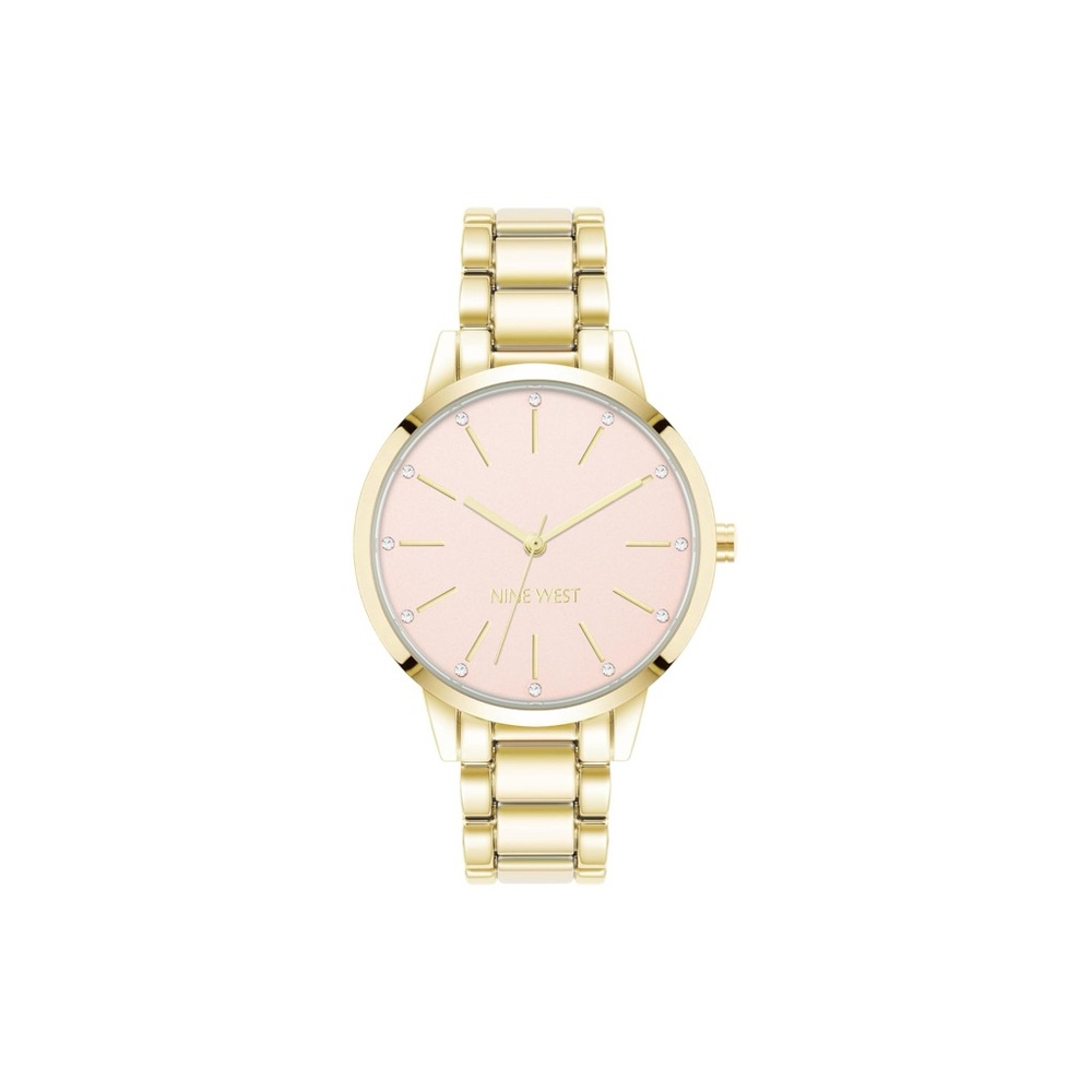 Nine West Gold and Pink Women's Watch